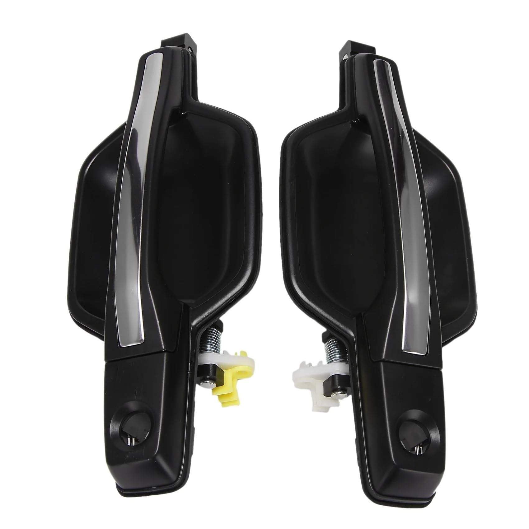 OUVECR for for Pajero for Montero MK3 V73 V75 V77 V78 2000-2006 2Pcs Car Front Left + Right Exterior Door Handle MR653473 Car Outer Door Handle
