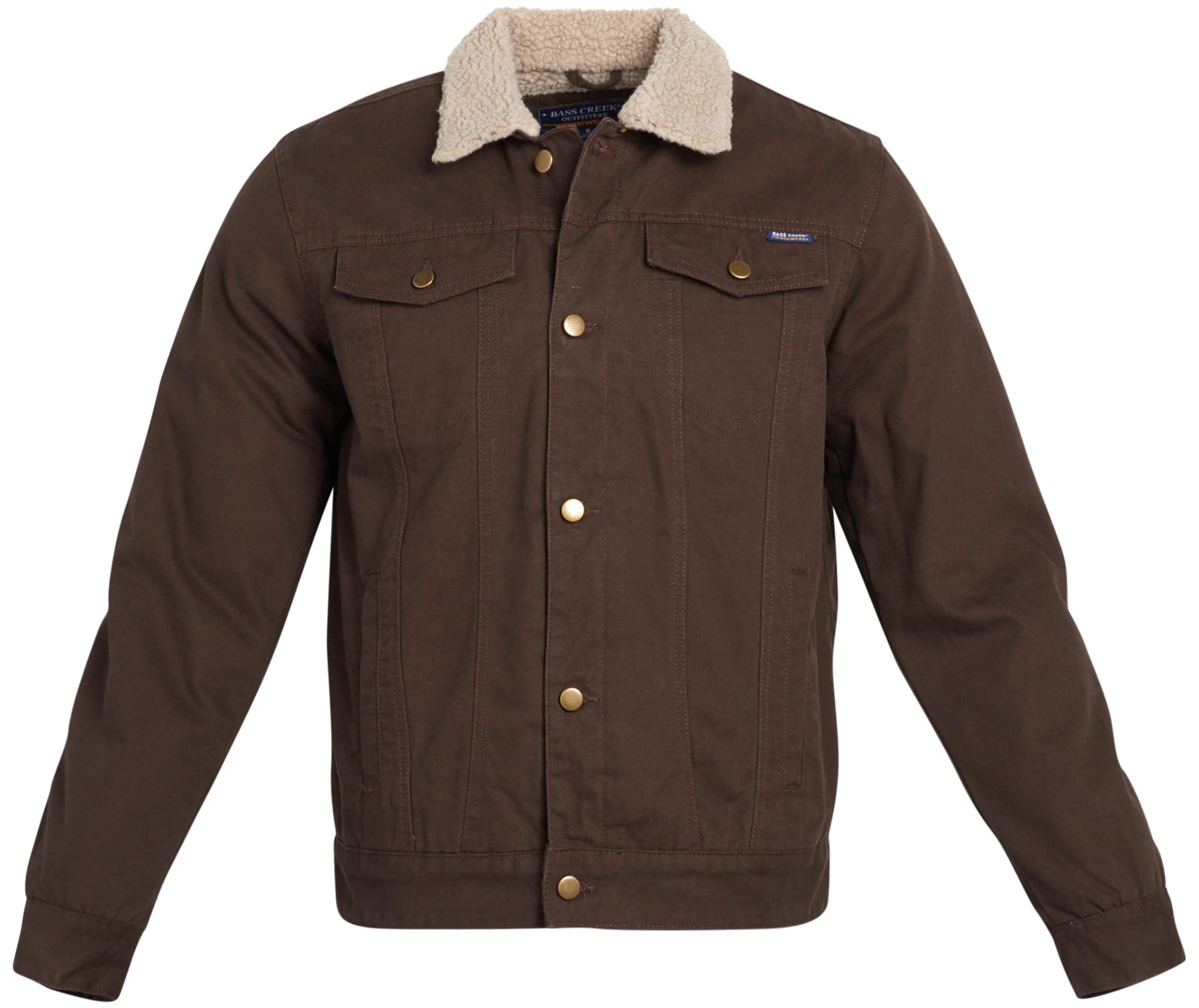 Mens Shirt Jacket Sherpa Lined Trucker Jacket Size M Xxl