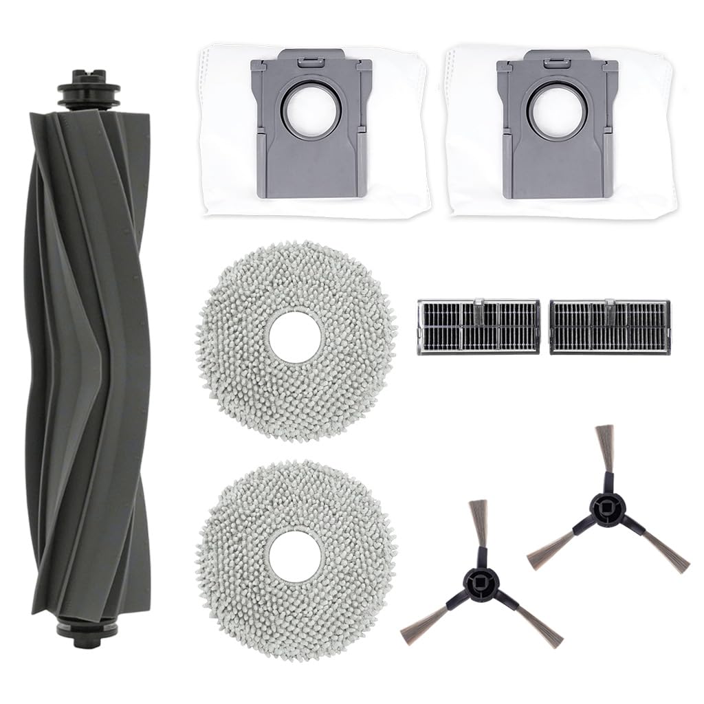 HASTHIP® 9Pcs Accessories Kit for Dreame D20 Vacuum Cleaner Replacement Parts with Roller Brush Filters Mop Pads and Dust Bags for Home Floor Cleaning-picture-22