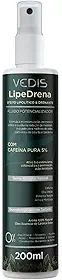 Fluido Lipolítico Drenante Vedis LipeDrena 200ml – Redução de Medidas, Celulite e Lipedema