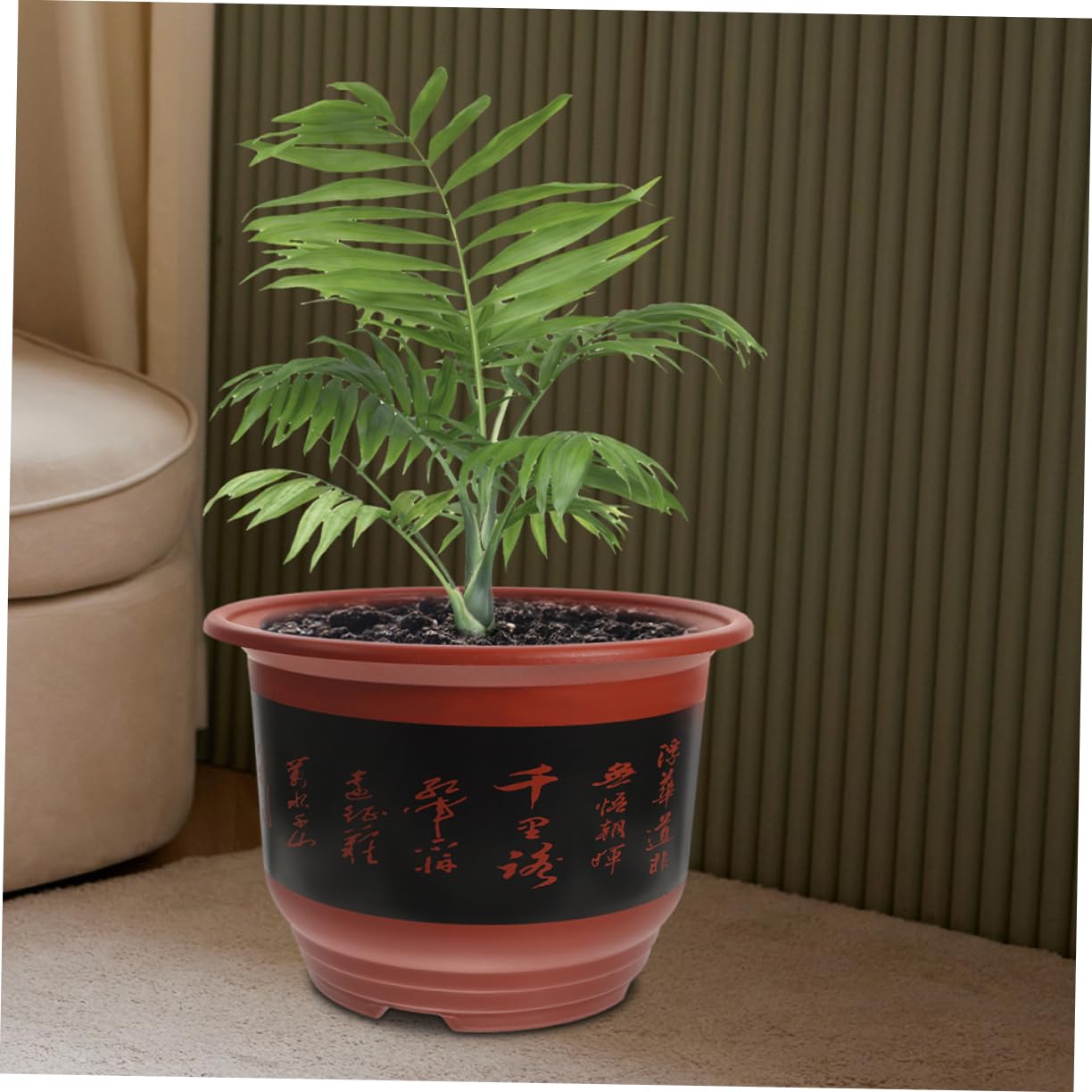 2pièces Pots De Fleurs Plastique pour Orchidées Contenants De Jardin Modernes avec Drainage Optimal pour Décoration Intérieure Et Extérieure