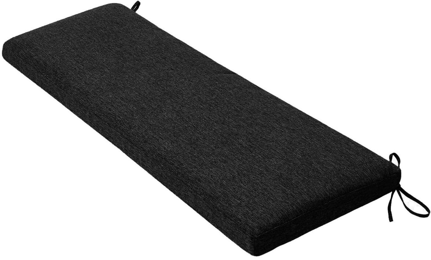 Hoowarm Dining Bench Cushion 2/3 Seater Outdoor/Indoor Seat Pad 80/90/120/150/130/100cm 3 Thick Non-Slip Long Chairs Cushion with Zipper for Shoe Bench Rack, Window, Piano(A6,55x140x3cm)
