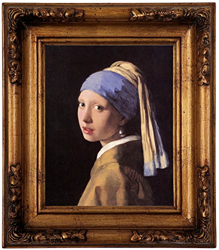 Historic Art Gallery Girl with a Pearl Earring by Johannes Vermeer, 8