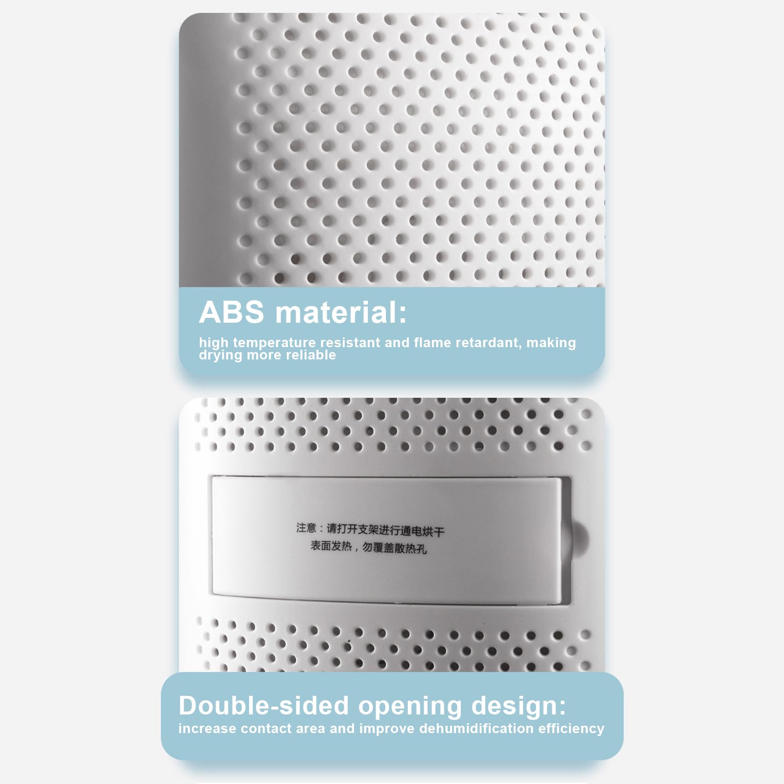 Deumidificatore Mini Per Bagno Assorbitore di Umidità | Deumidificatore Mini Portatile Silenzioso con Laccetto per Interni Armadio Guardaroba Soggiorno e Mobile