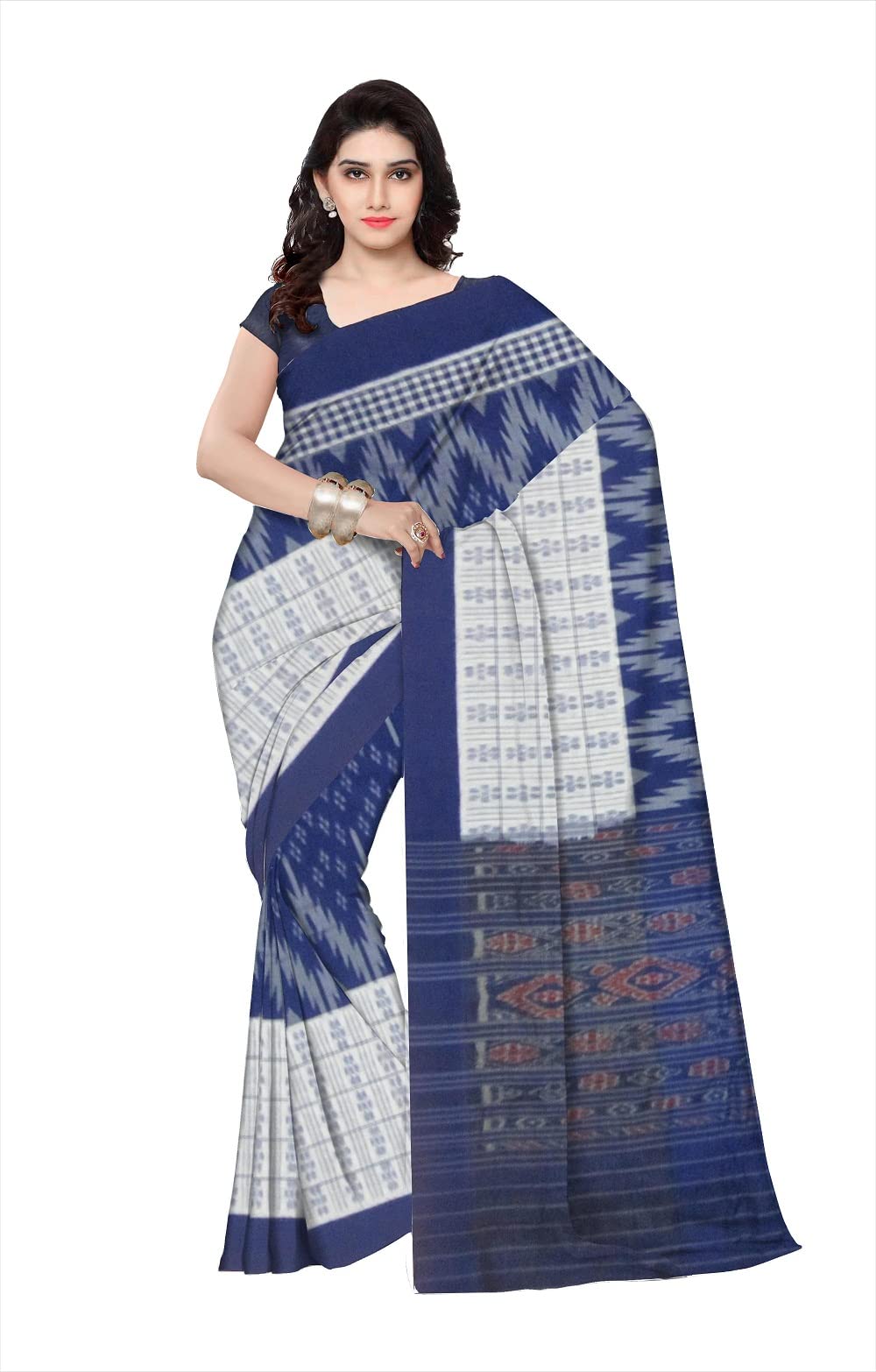 DK FASHIONSambalpuri Art Cotton Saree