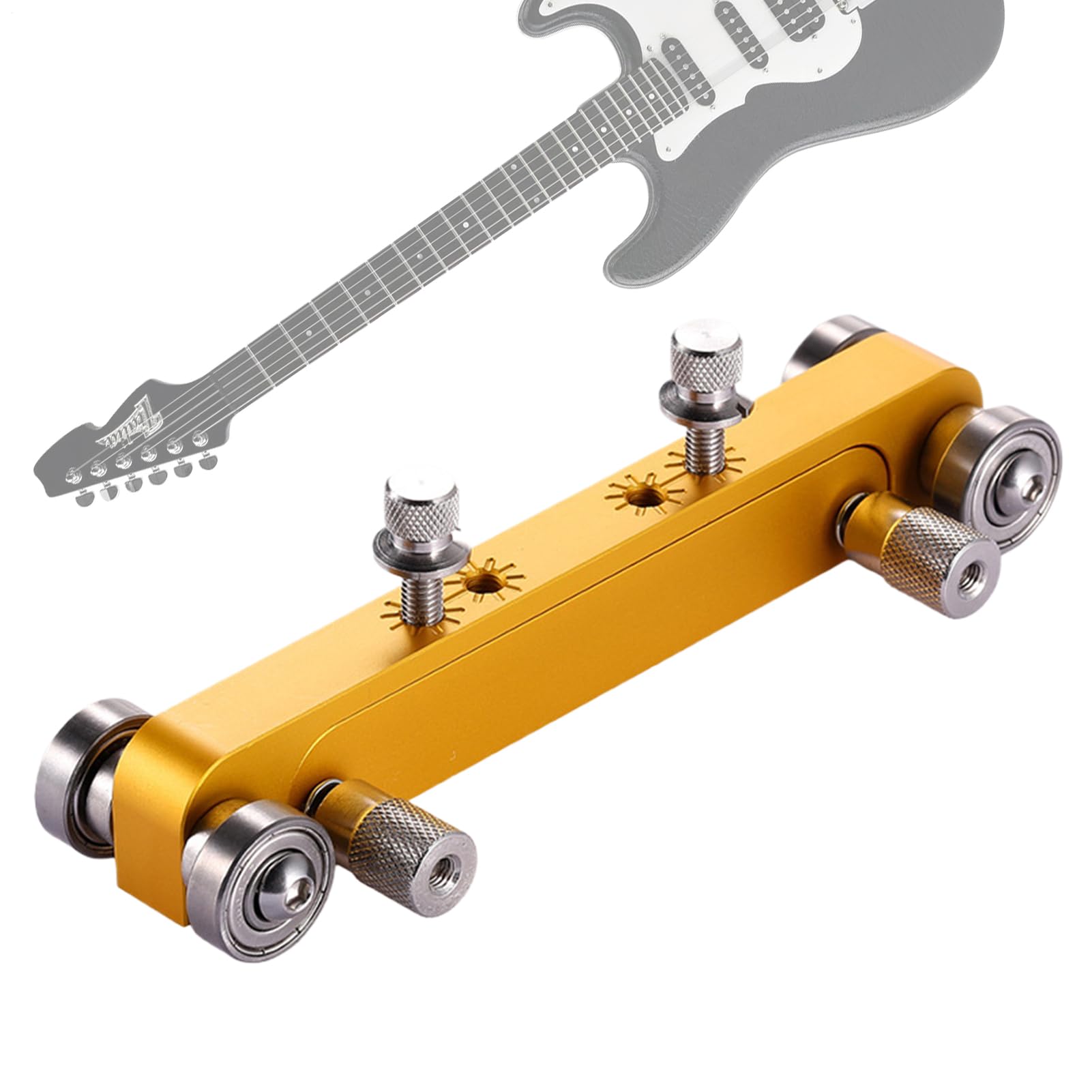 Levigatore per Capotasto e Ponticello per Chitarra Strumento Di Riparazione | Strumento per la Rettifica del Capotasto di Chitarra per la Costruzione di Strumenti a Corda Bassi, Lavori