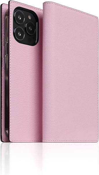 SLG D9 French Chevere Sully Leather Wallet Case for iPhone 14 Pro - Handcrafted Diary Style with Card Holders and Side Cash Pocket, Gift Box Included Barapapa
