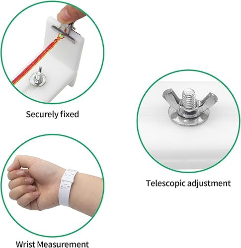 Miniatura 4 de MXFIV Máquina de pulseras de plantilla, herramienta de trenzado ajustable, kit de fabricación de cuerda de paracaídas en forma de U, kit de pulsera