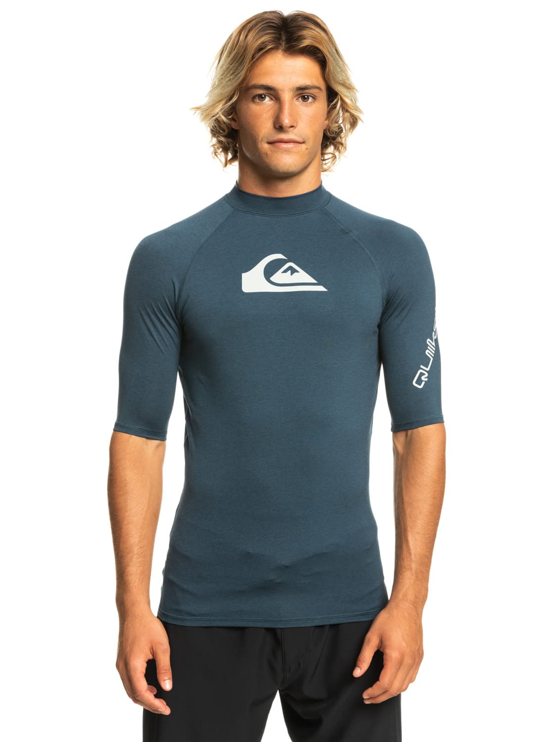 Quiksilver All Time - Kamizelka Rash UPF 50 z krótkim rękawem dla mężczyzn