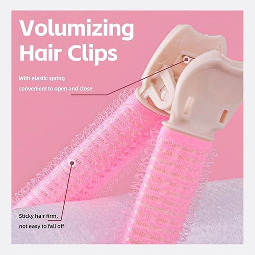 Miniatura 8 de 6 clips de raíz para el cabello, pinzas voluminizadoras para el cabello, clips de volumen para raíces, clips voluminizadores de cabello esponjosos,