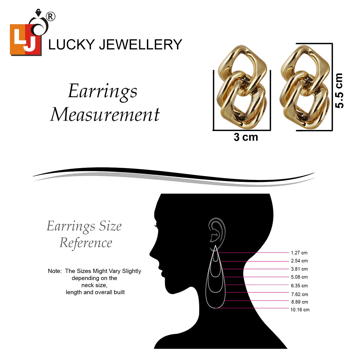 18k Plated Twisted Knot Square Dangle Earrings