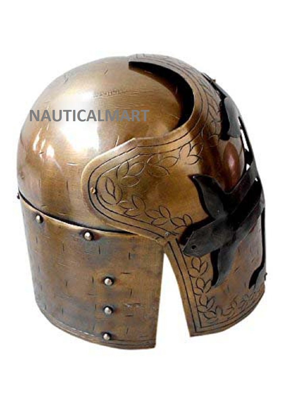 Medieval Armor Sugar Loaf Halloween Helmet with Cross