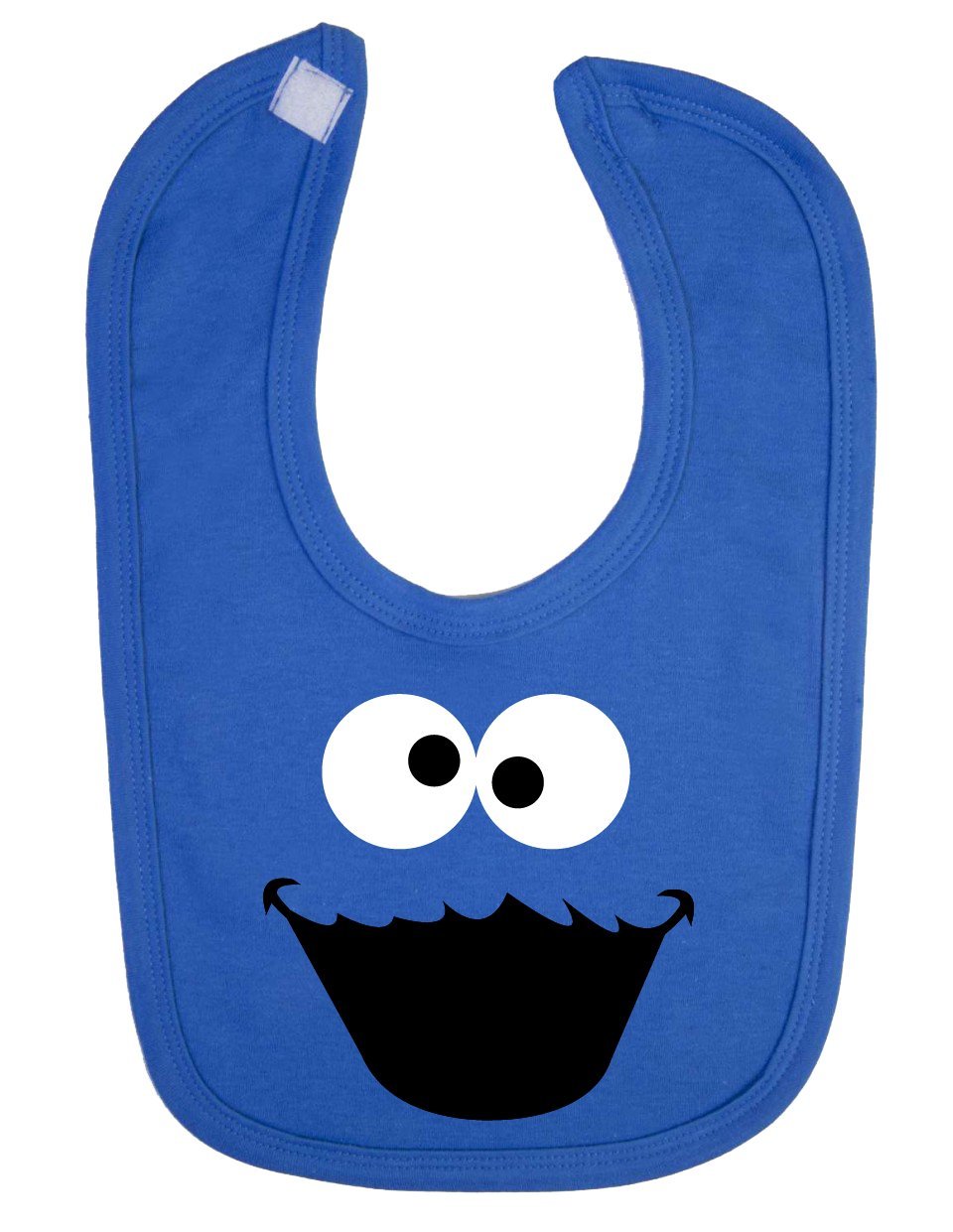 Cookie Monster Inspired Baby Bib