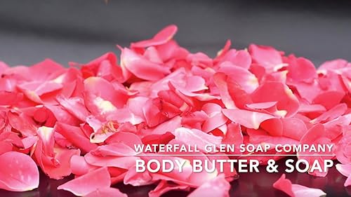 Miniatura 4 de WFG WATERFALL GLEN SOAP COMPANY, LLC, Tzveta, mantequilla corporal de aceite de rosa búlgara, manteca de karité, crema hidratante para todo el