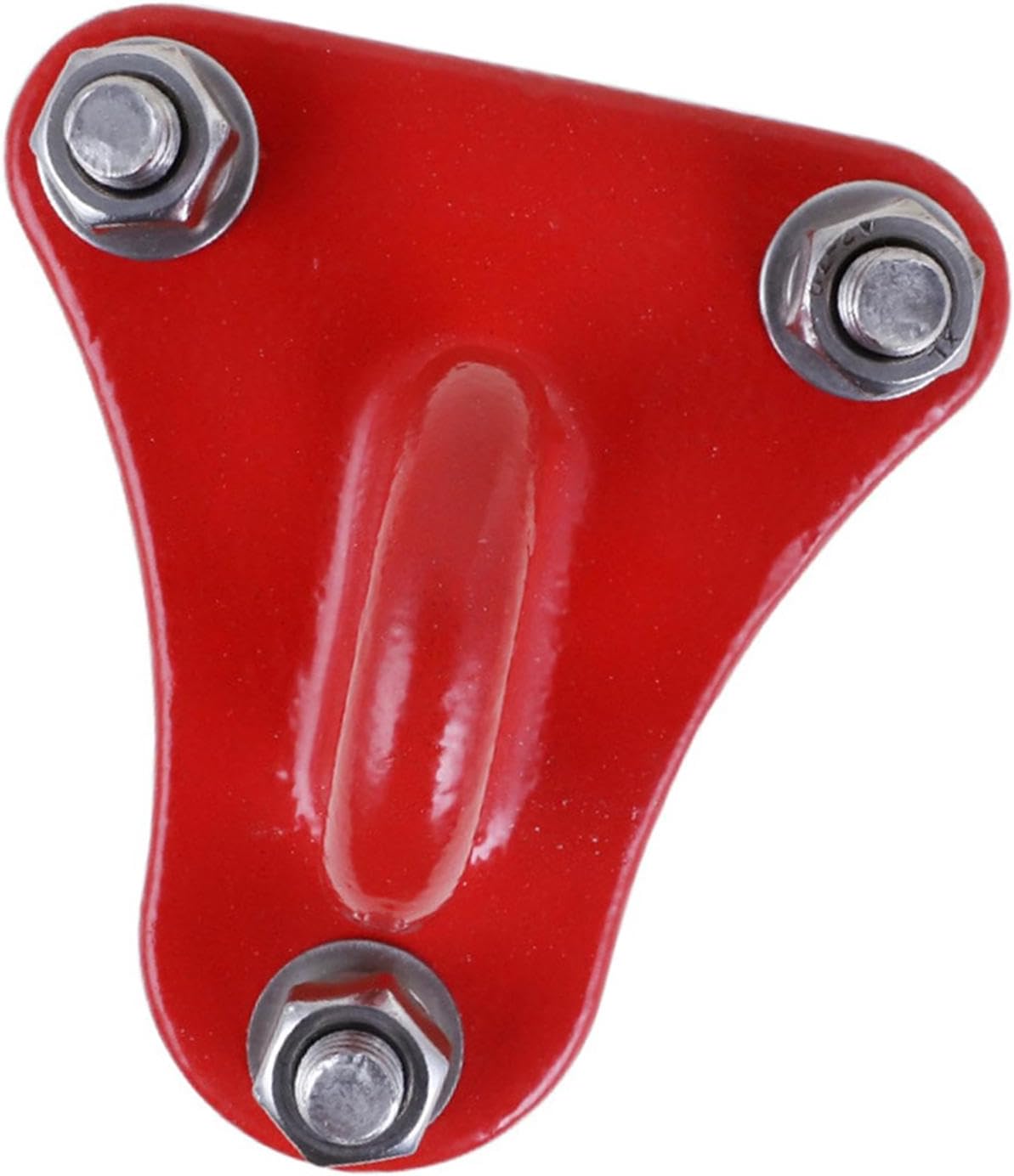 Climbing Training Ropes Fastening Device Gear Anchor High Strength Red Heavy Duty Rock Screws Bracket Equipment 4.13x3.94inch