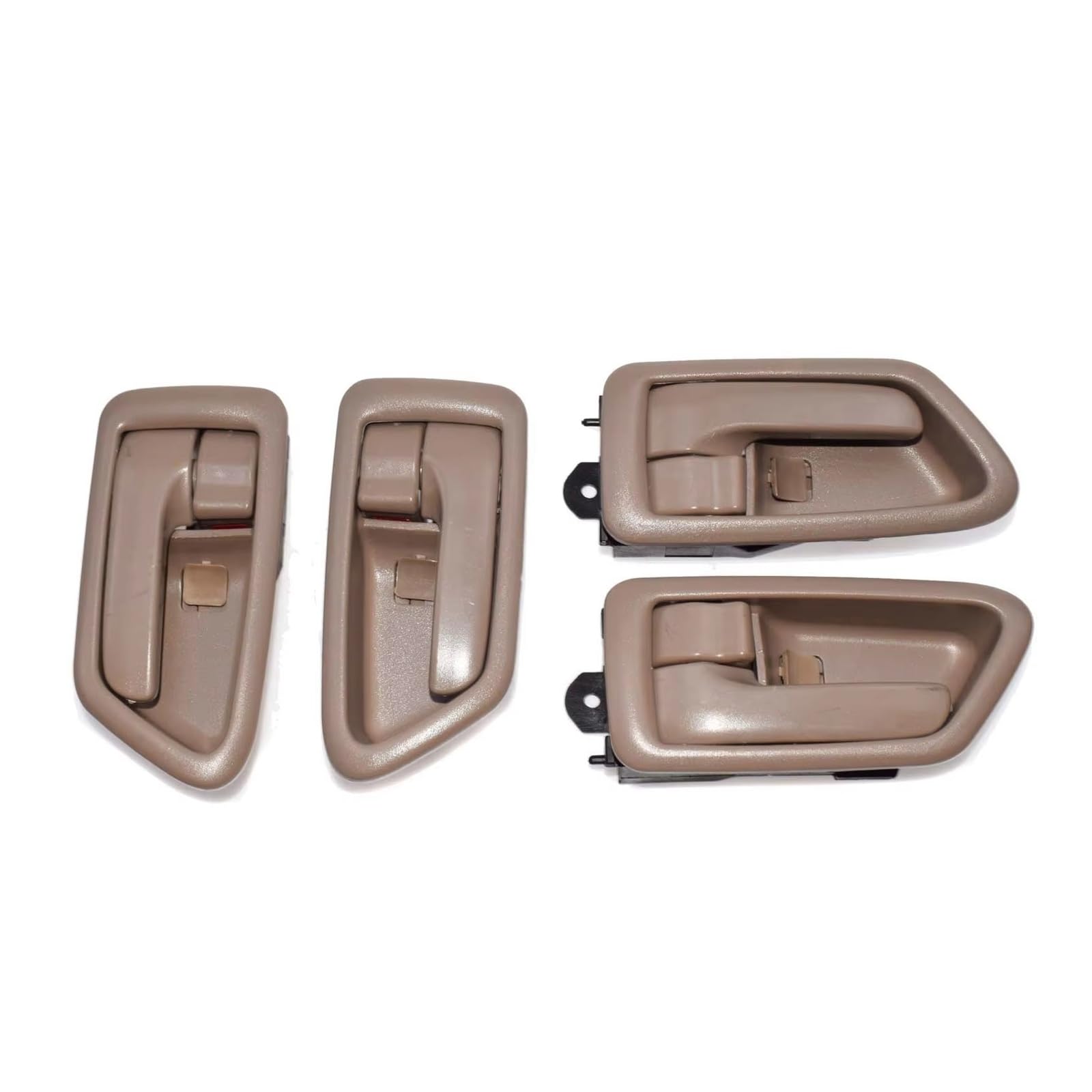Ningruibhd One Color Car Interior Door Handle For Toyota For Camry 1997-2001 2.2L Car Beige Interior Door Handle Left Right 69206-Aa010 69205-Aa010 69277-33020 69278-33020(A Set)