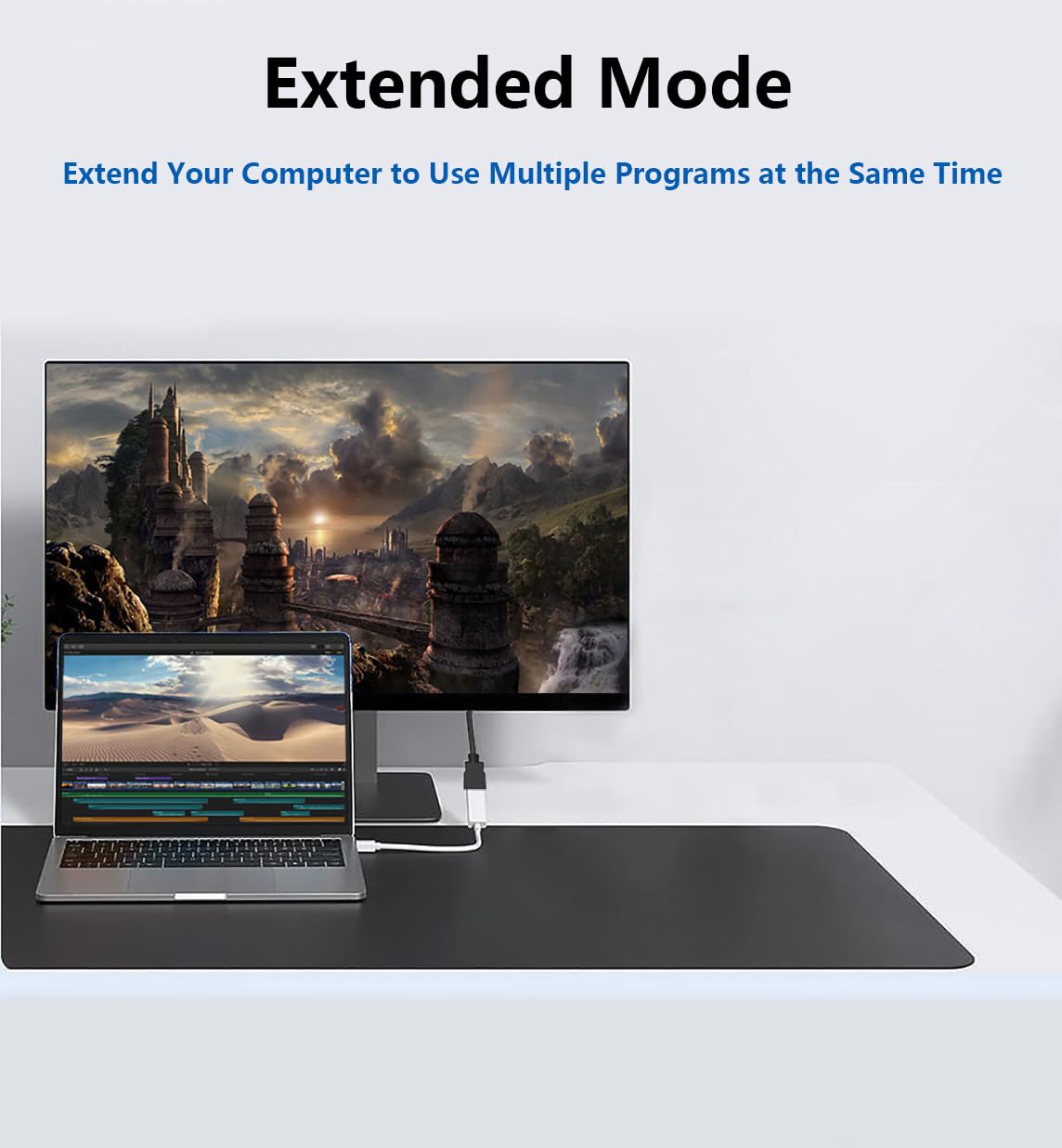 Adattatore USB-C A HDMI 4K@60Hz - Per IPhone 15, MacBook, Samsung Galaxy, IPad Pro - Foto 9