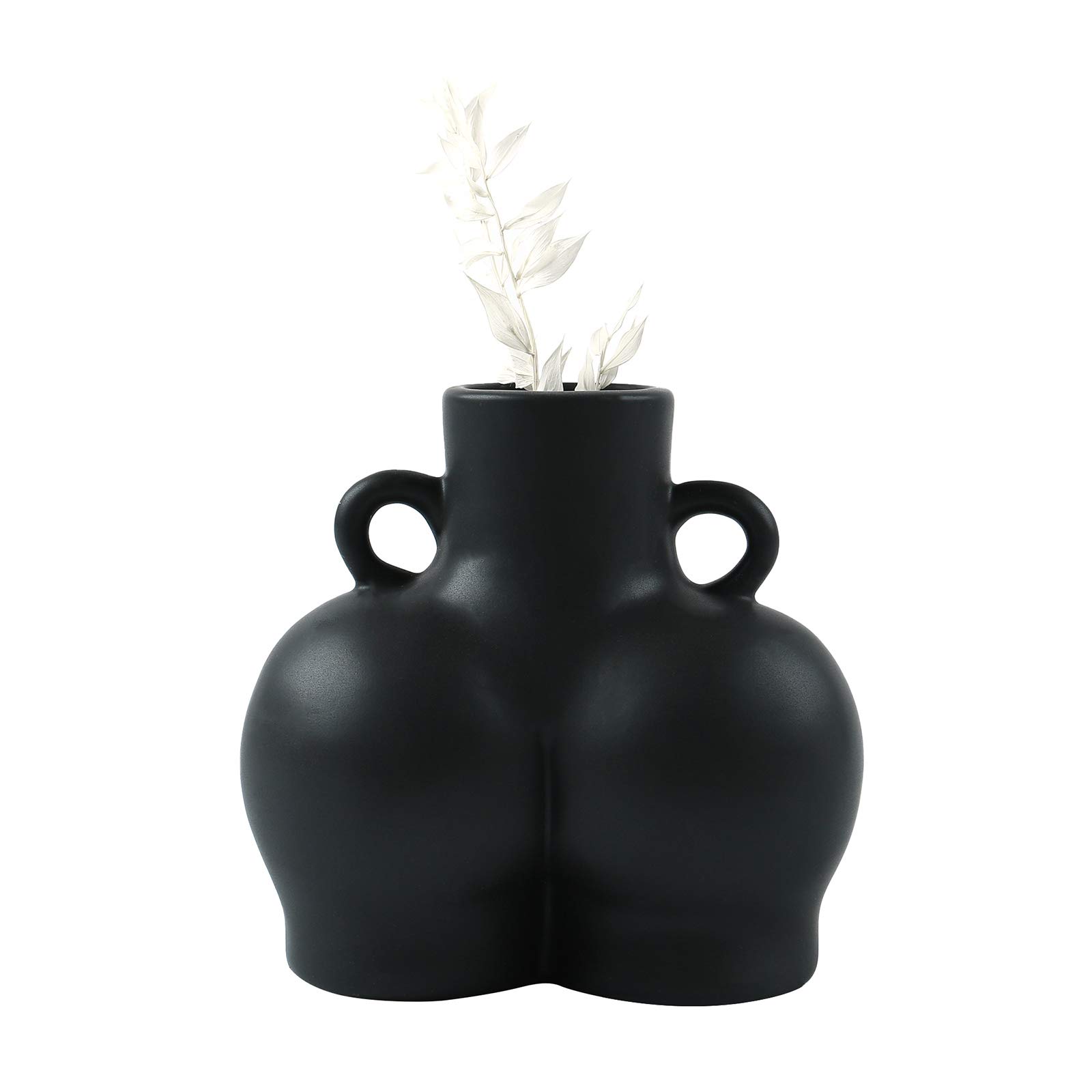 Buy HIAO V2S Ceramic Vases for Decor , Modern Farmhouse Art Decorations Human Body Shaped Art
