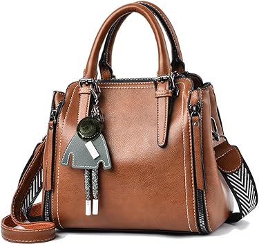 BUKESIYI Womens Crossbody Bag Pochette Hand Shoulder Bag for Women PU Leather Mini Tote JP77139, Tan