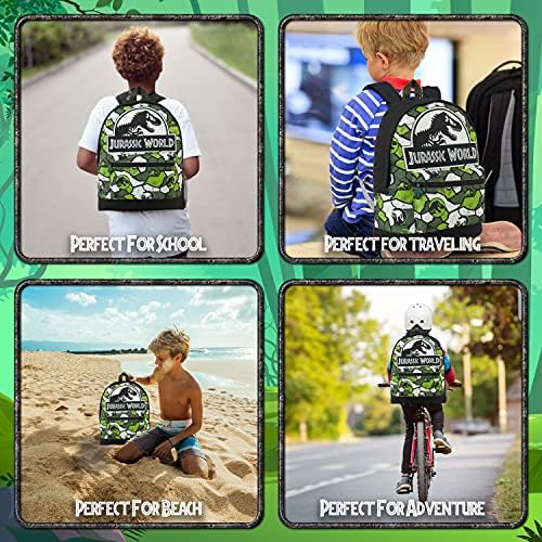 Jurassic World Boys Backpack Dinosaur Backpack Kids School Bag