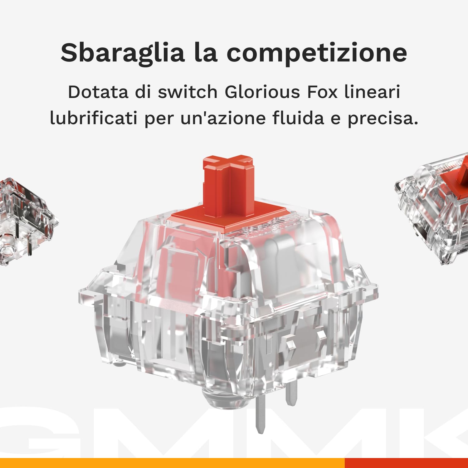GLORIOUS Gaming GMMK 3 PRO: Tastiera Meccanica Personalizzabile, TKL 75%, guarnizioni e scocca Alluminio modulari, Switch Hot Swap MX, Schiuma smorzante, Tasti Personalizzati, QWERTZ tedesco - Layout