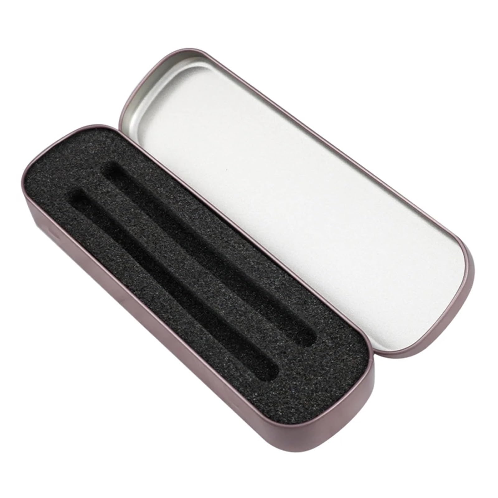 Astuccio in metallo | 3 pezzi multicolori for viaggi d'affari in ufficio(Pink)