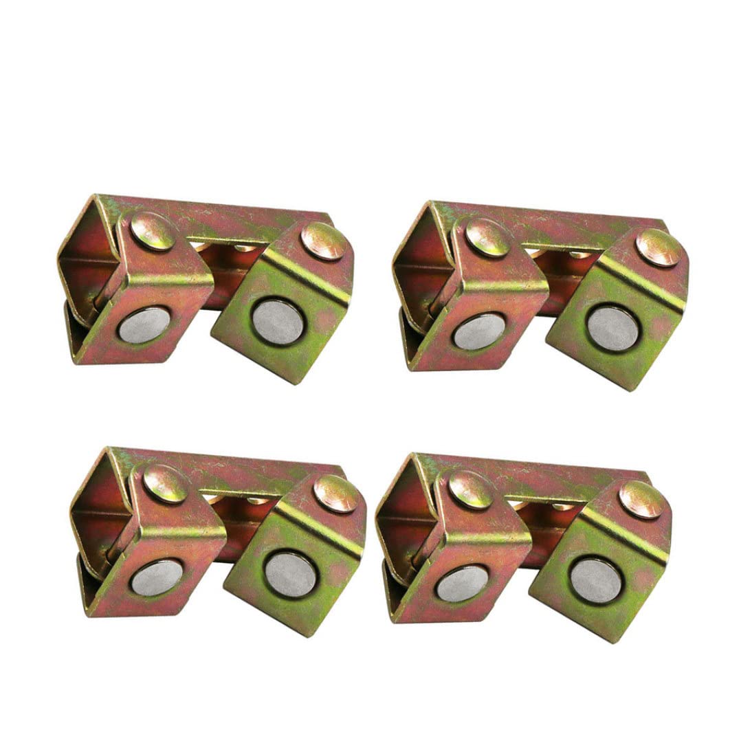 Magnetic Welding Clamps V-Type Fixture Clamp Stainless Steel Tab Hand Tool 4pcs