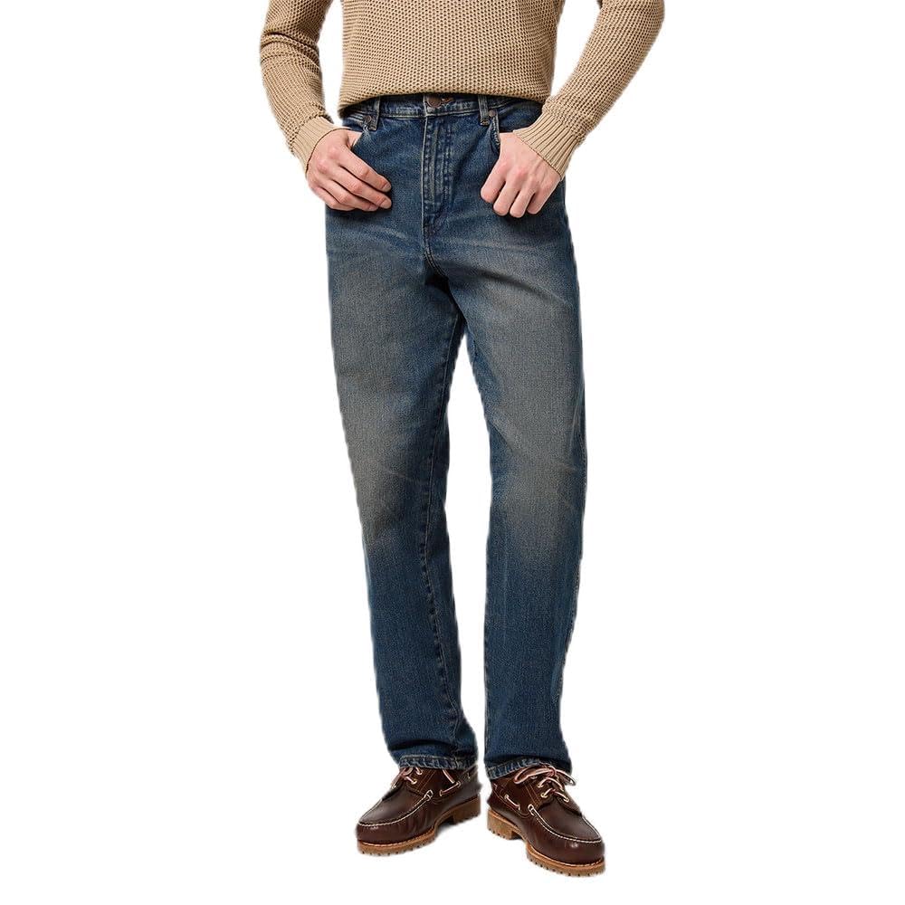 Wrangler Jeans Frontier Uomo, Indaco Sunlight, W32 / L30-image