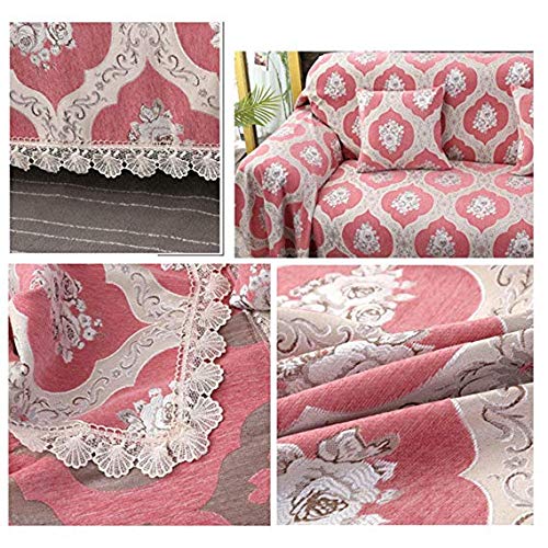Chenille Jacquard sofacover de style européen chic 180x180cm - 3
