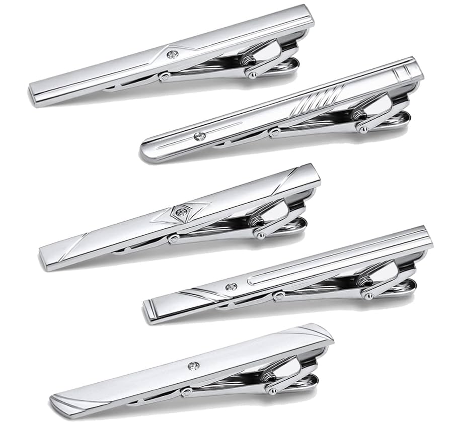 Amazon.co.jp: ネクタイピン タイバー タイクリップ ボタン掛け