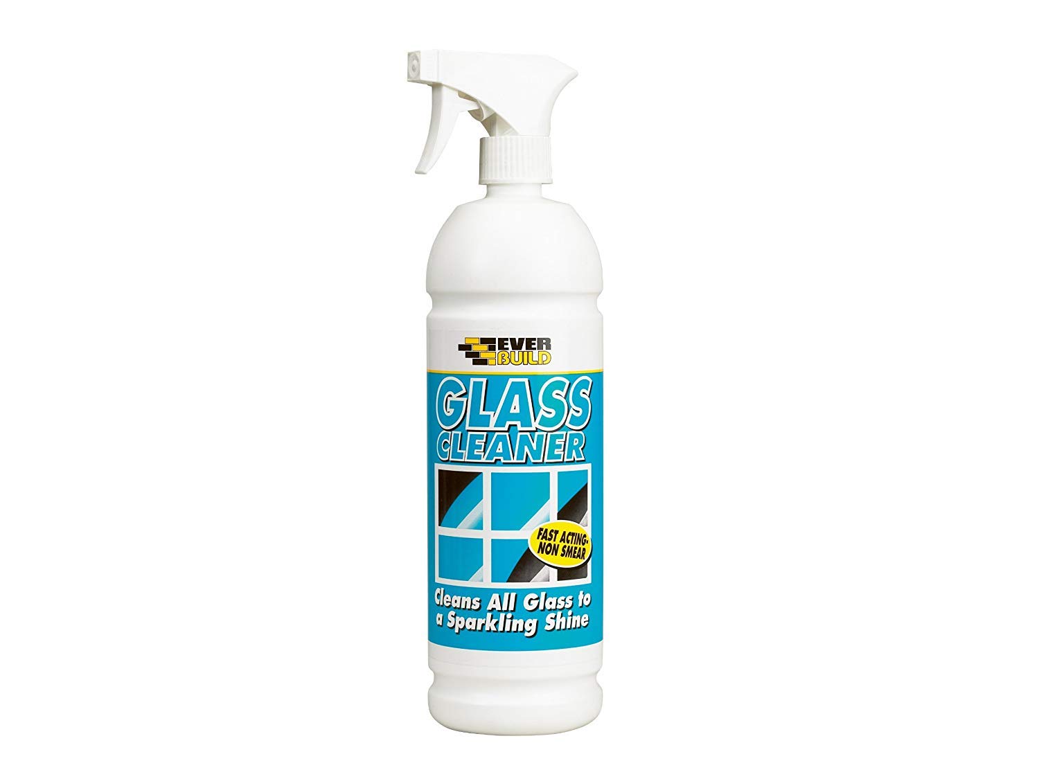 Everbuild 4 X GLCLEA1L Glass Cleaner 1L