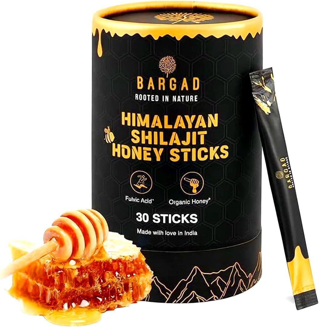 Pure Himalayan Shilajit Honey Sticks with Saffron – 30 Count | 75%+ Fulvic Acid, 85+ Trace Minerals | Natural Energy & Immunity Booster | Easy Single-Use Packets