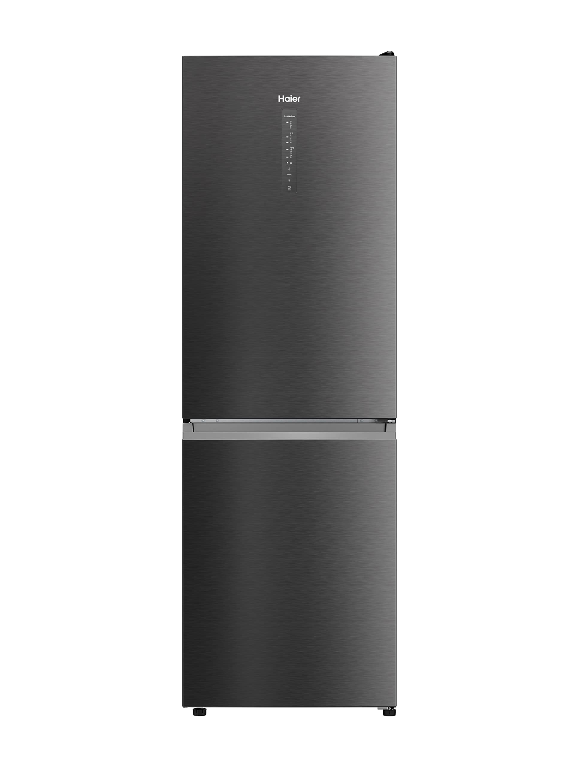Haier 2D 60 SERIE 3 HDW3618DNPD Kühl-Gefrier-Kombination/Total No Frost/Smart hON-App/HumidityZone/XXL Nutzinhalt/Leise nur 36 db(A) / Dark Inox