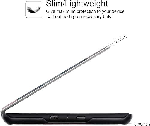 Miniatura 6 de WALNEW Funda para Kindle Paperwhite de 10ª generación-2018, funda delgada de piel sintética, funda inteligente de encendido y apagado automático