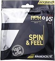 Babolat RPM 17G + VS Touch 16G Hybrid Tennis Strings - Ultimate Control, Spin, Feel & Comfort