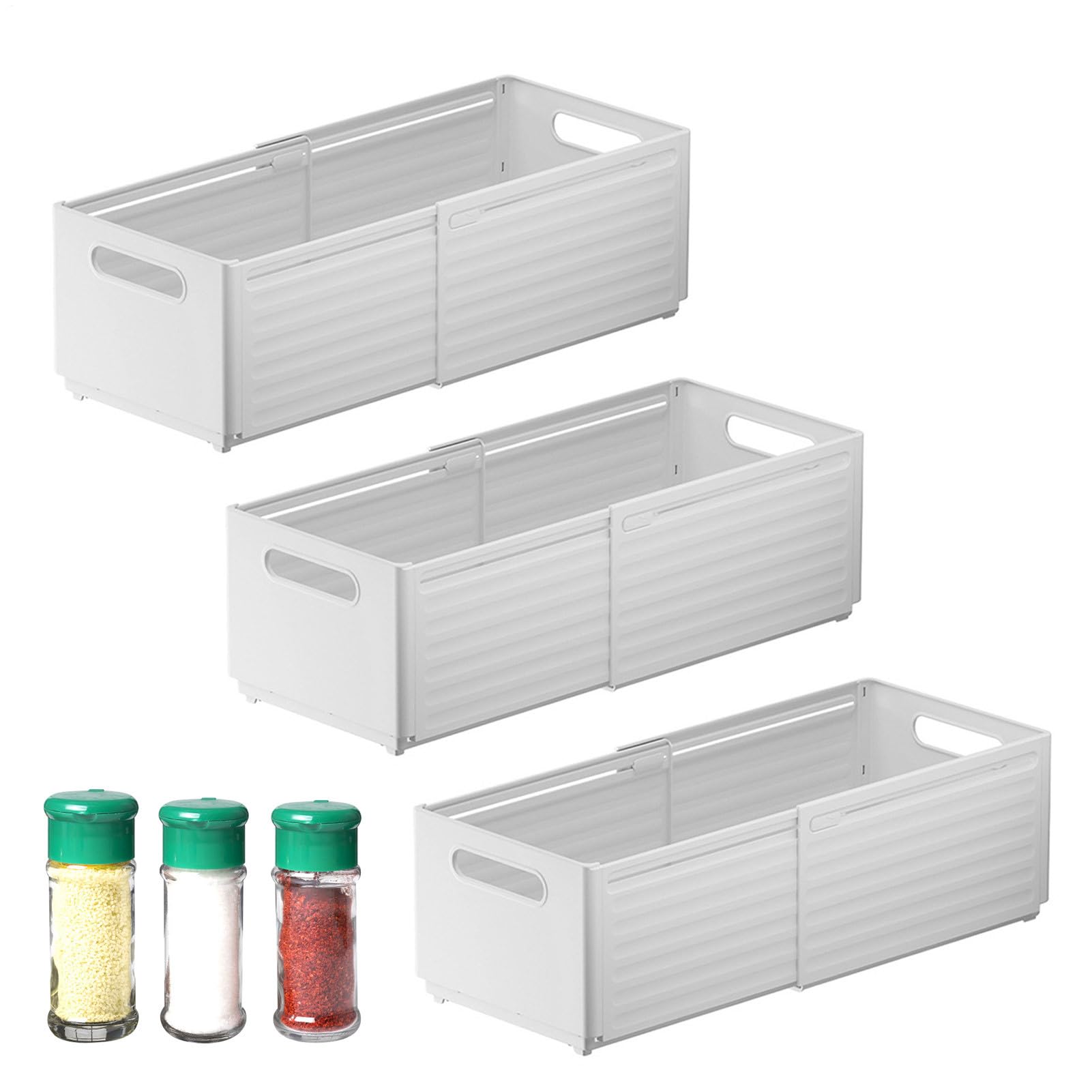 Schubladen-Organizer-Korb – Küchen-Aufbewahrung, Schubladen-Organizer | Aufbewahrung und Organisation zu Hause, Teleskop-Snack-Aufbewahrungskörbe, Aufbewahrungskorb für Küche, Esszimmer, Wohnzimmer