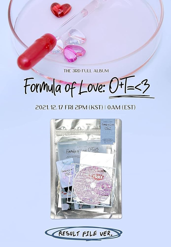 ⑪TWICE/FORMURA OF LOVE！ Formula of Love: O+T=