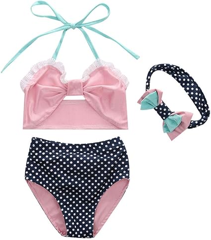 Amazon Co Jp 水着 女の子 上下セット 女児水着 フリル 花柄 可愛い 子供 水着 おしゃれ 可愛い キッズスクール水着 子供 女の子 スカートワンピース 海辺 温泉 記念写真 2点セット 1 ピンク3点セット 服 ファッション小物