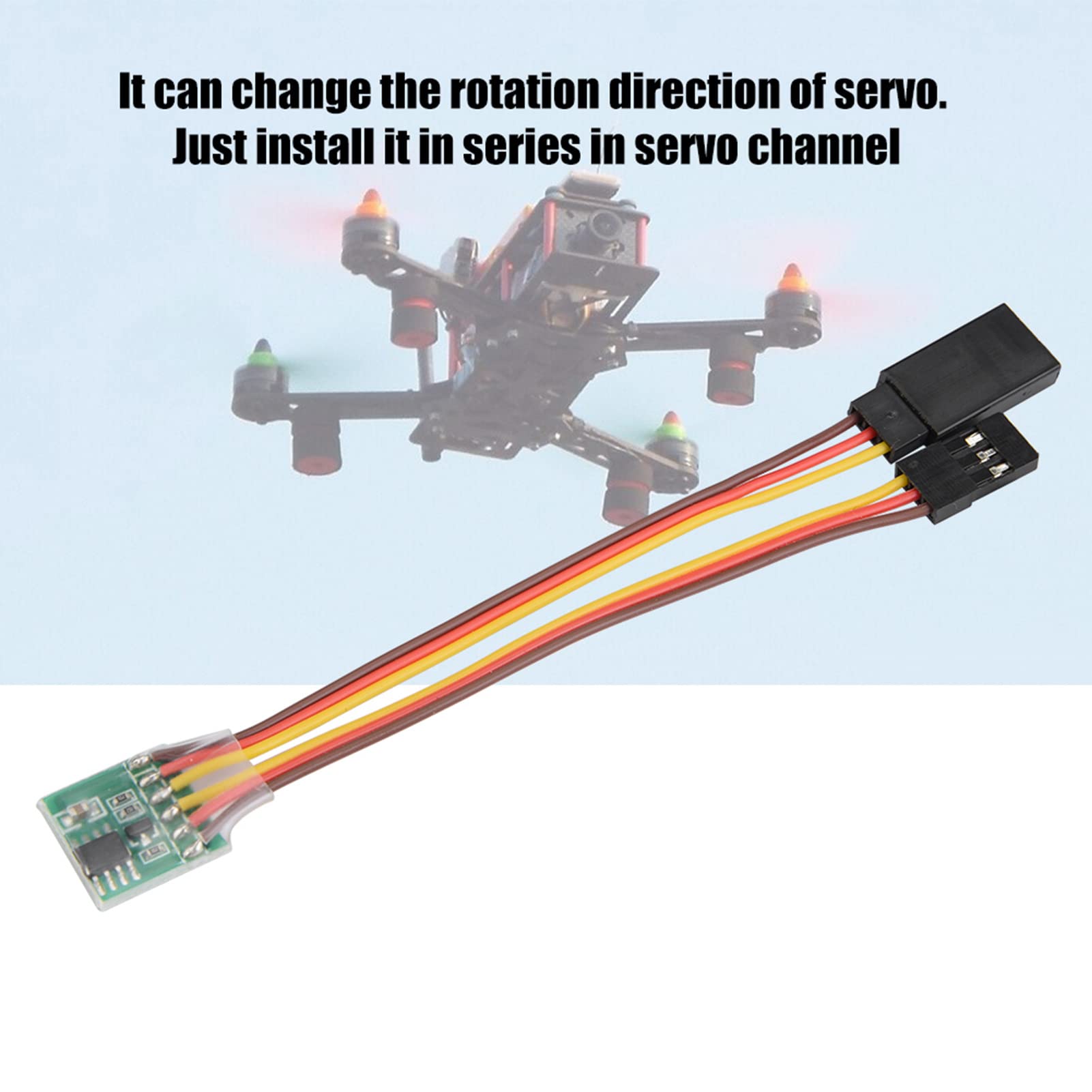 Servi Moteur Cable D'extension Servo, Inverseur De Servo RC, Inverseur