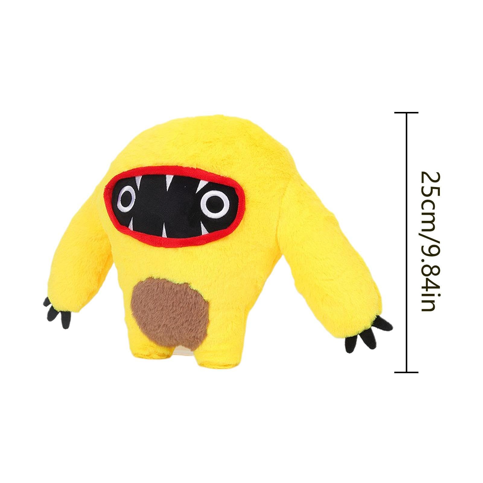 Amazon | イエローモンスターぬいぐるみ、25cmジョイヴィルパズル 