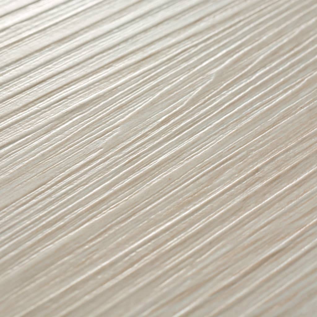 Hardware, materiali da costruzione, pavimenti e moquette per la casa, in PVC, autoadesivo, 5,02 m², 2 mm, rovere classico bianco
