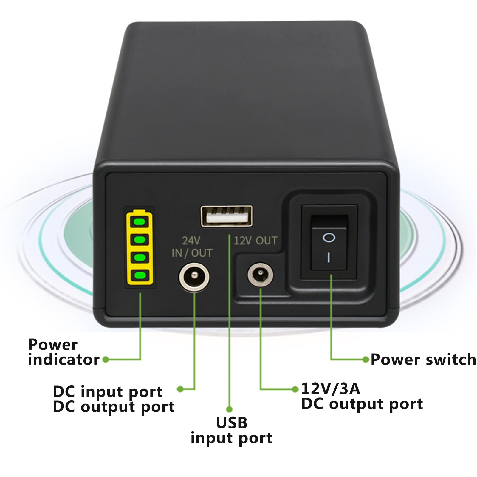 Batteria Ricaricabile al Litio per Altoparlanti 24 V 28000 mAh 30800 mAh 35000 mAh 44800 mAh Batteria Universale di Backup a 12 V di Grande capacità