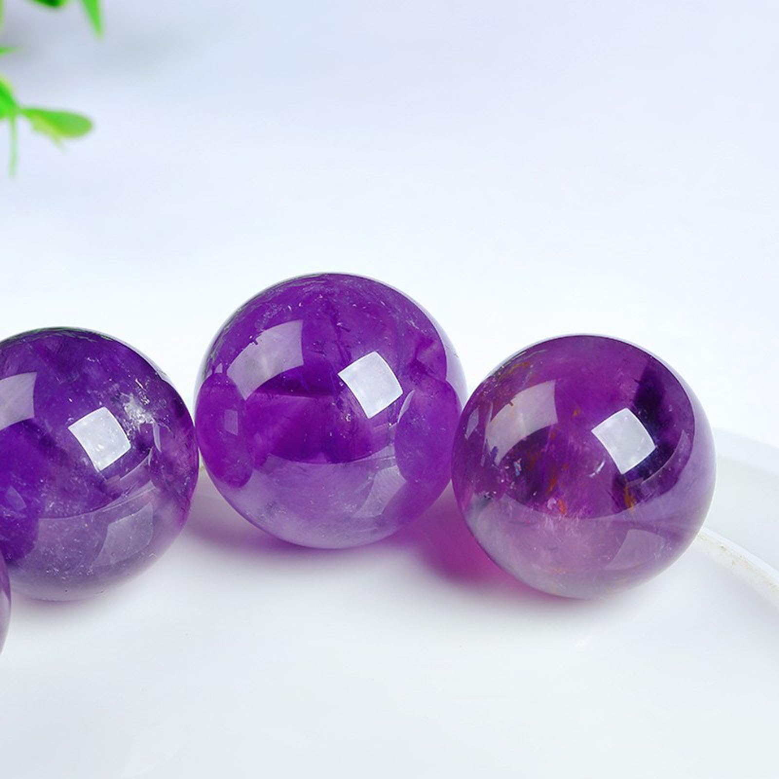 Sfera di Cristallo, for la Sfera curativa con Supporto Fengshui Balls Divinazione Ornamenti for Regalo da Donna, 50 mm(28~30mm)