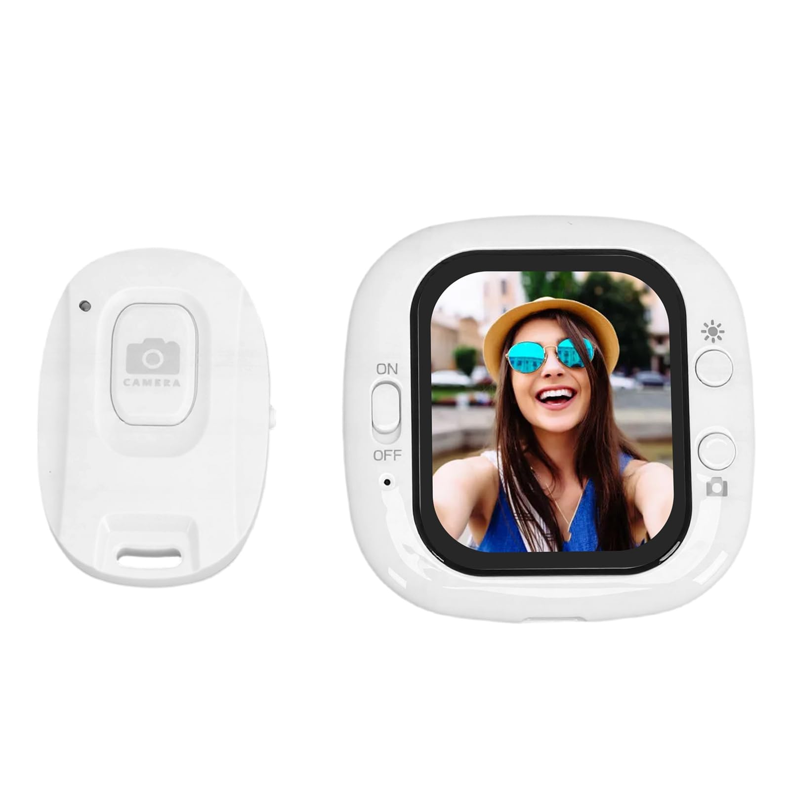 Pongnas Stazione di Ricarica 3 in 1 con Orologio Digitale, Supporto