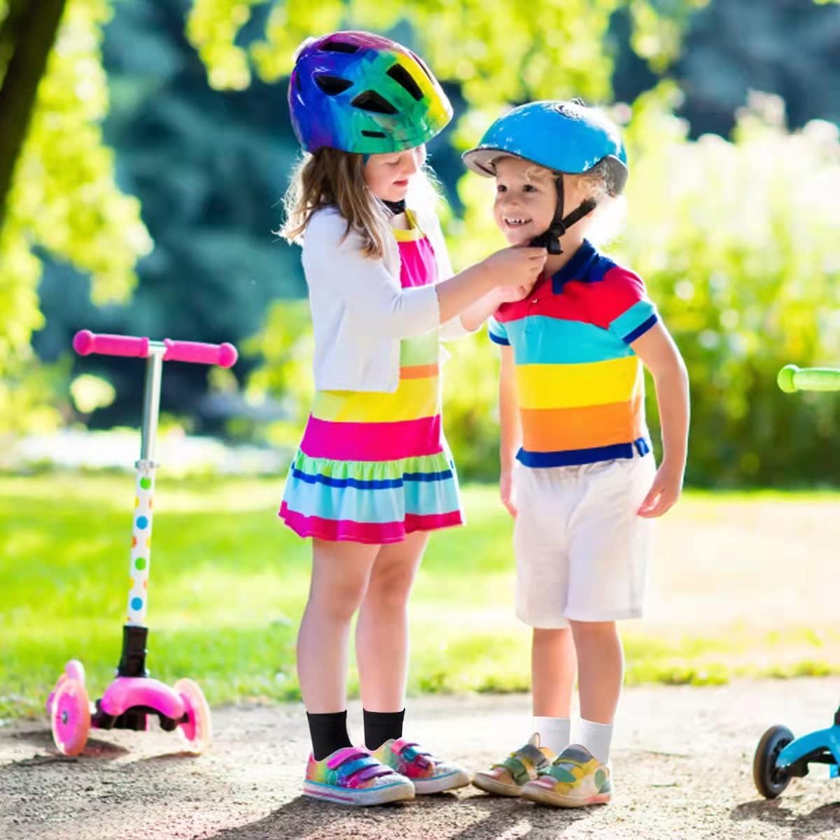 Boys Socks, 15 Pack Toddler Kids Crew Athletic Socks Soft Half Cushion Calf for Youths Little Big Boy Girls Sport - Image 3