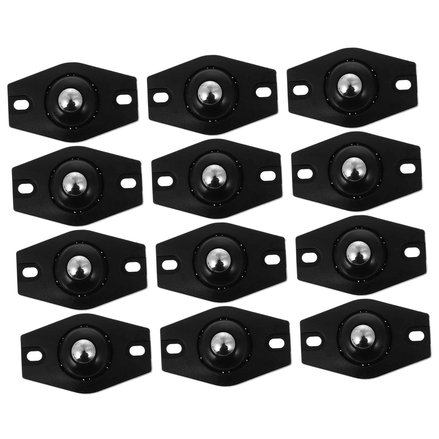 Selbstklebende Mini-Lenkrollen, 12 Stück, Basis, Universal-Riemenscheibe, Mini-Mülleimer, Möbelrollen, Lenkrollen, Rollen, Boxen, Lenkrolle, klebrige Riemenscheibe, selbstklebende Lenkrollen, klebrige
