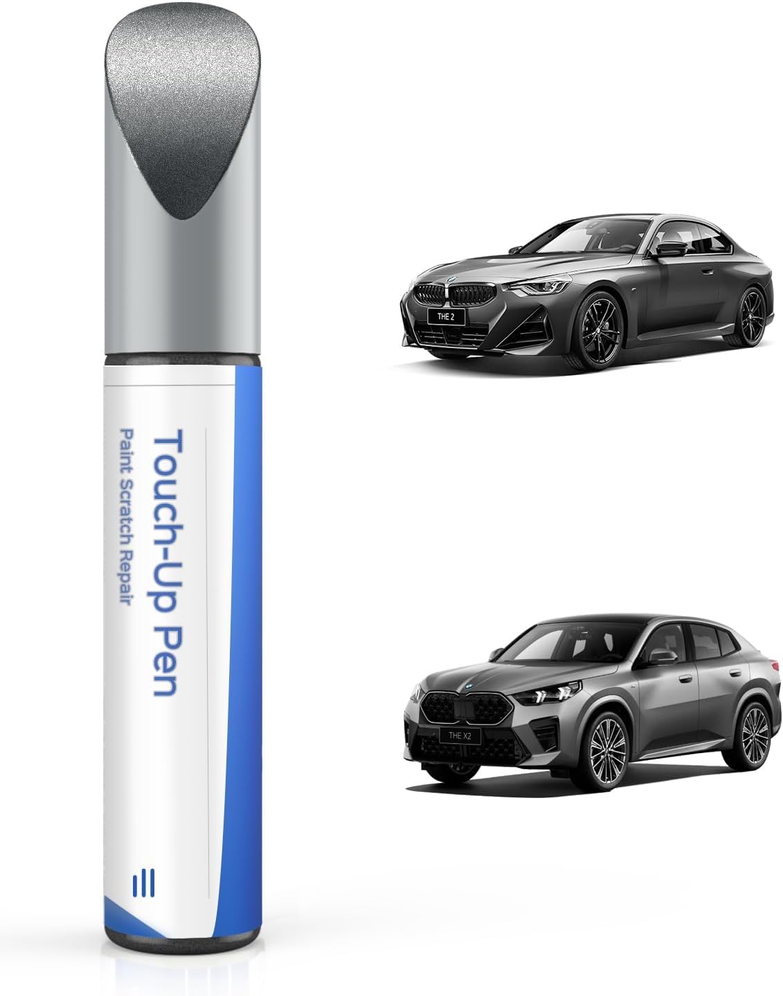 Touch Up Paint for BMW X2/2 Series Tourer - Exact Match - Scratch & Chip Repair - Mineral Grey Metallic (B39)