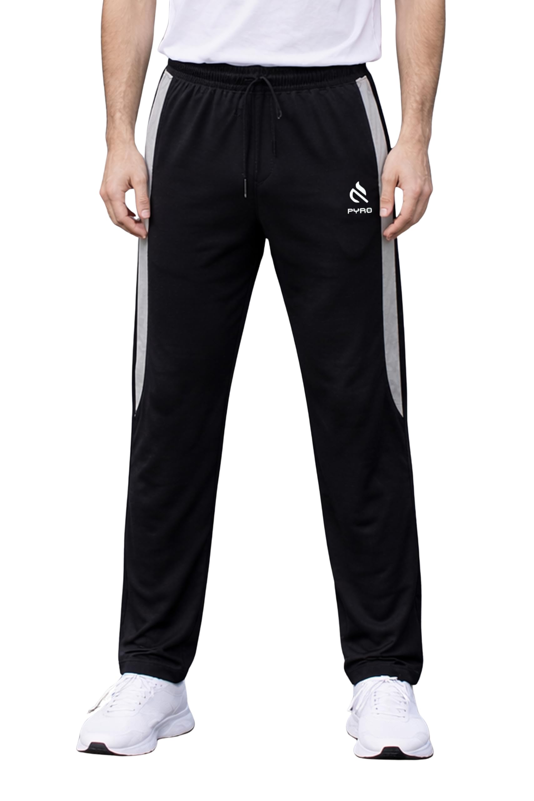Men’s Slim Fit Track Pants – Athletic Joggers with Elastic Waist & Drawstring, Breathable Fabric-picture-39