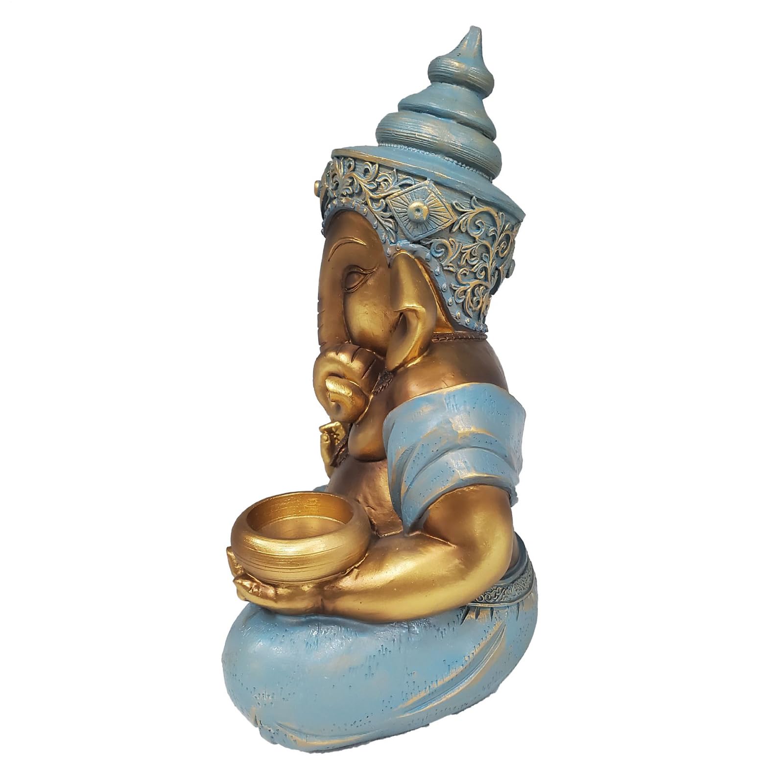 Generisch Statua s?onia – hinduski s?o? Bóg statuetka dekoracja sto?u – rze?ba dekoracyjna stó?, do salonu, biura, rega?u ksi??ki, prezent imprez? domow?