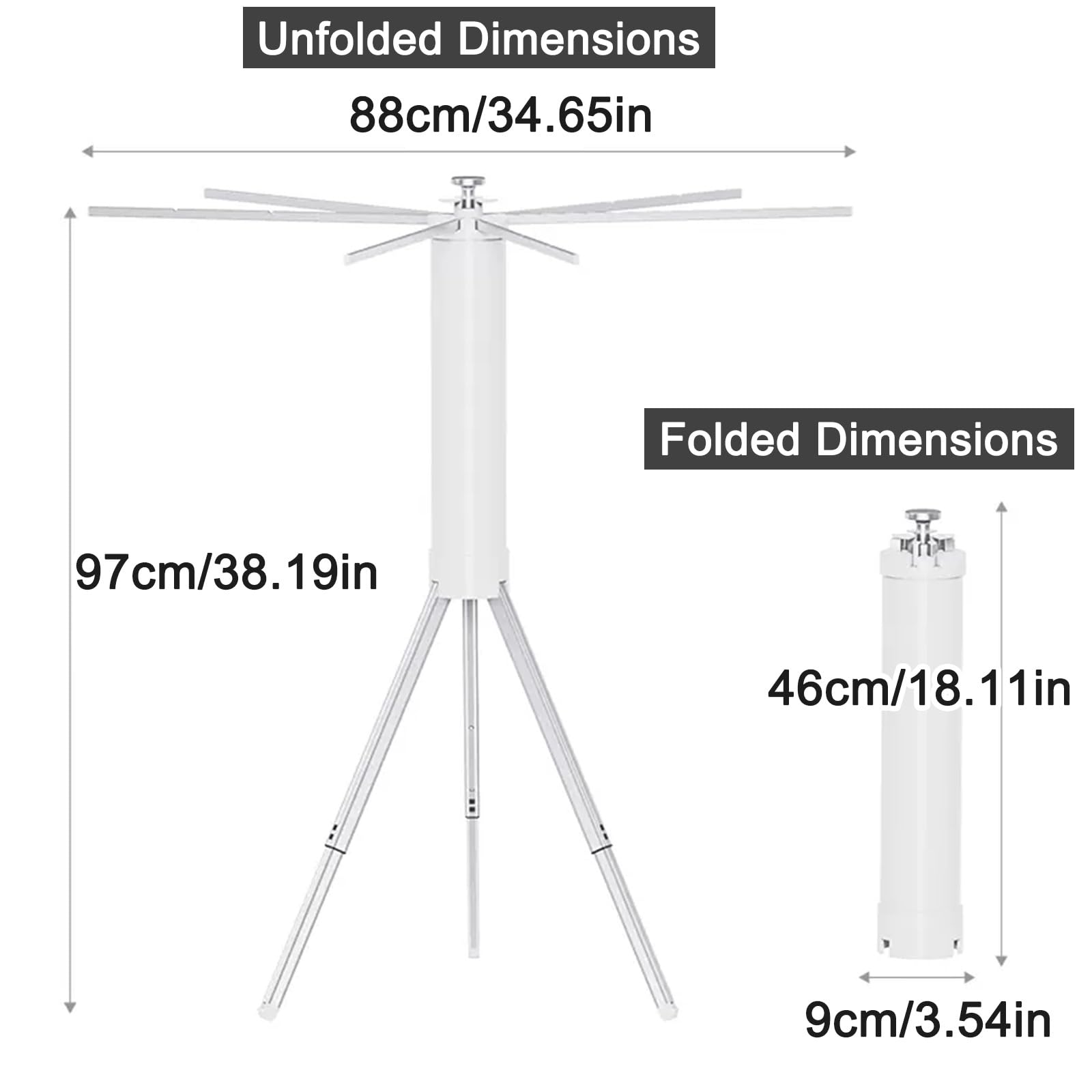 Portatile, in alluminio, pieghevole, appendiabiti, versatile, in metallo, per camera da letto, bagno, soggiorno, camera, viaggi, hotel e dormitorio, design compatto e leggero
